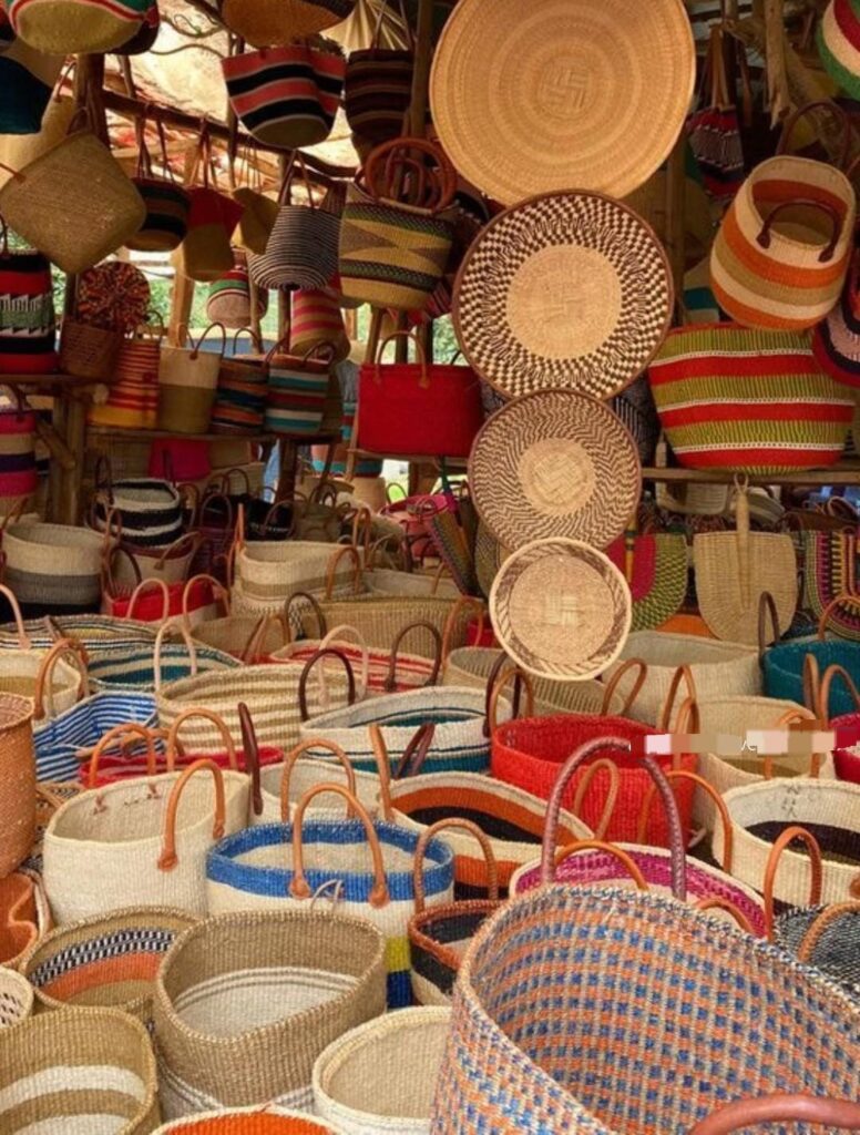 An image showing rare finds in Maasai Market.
